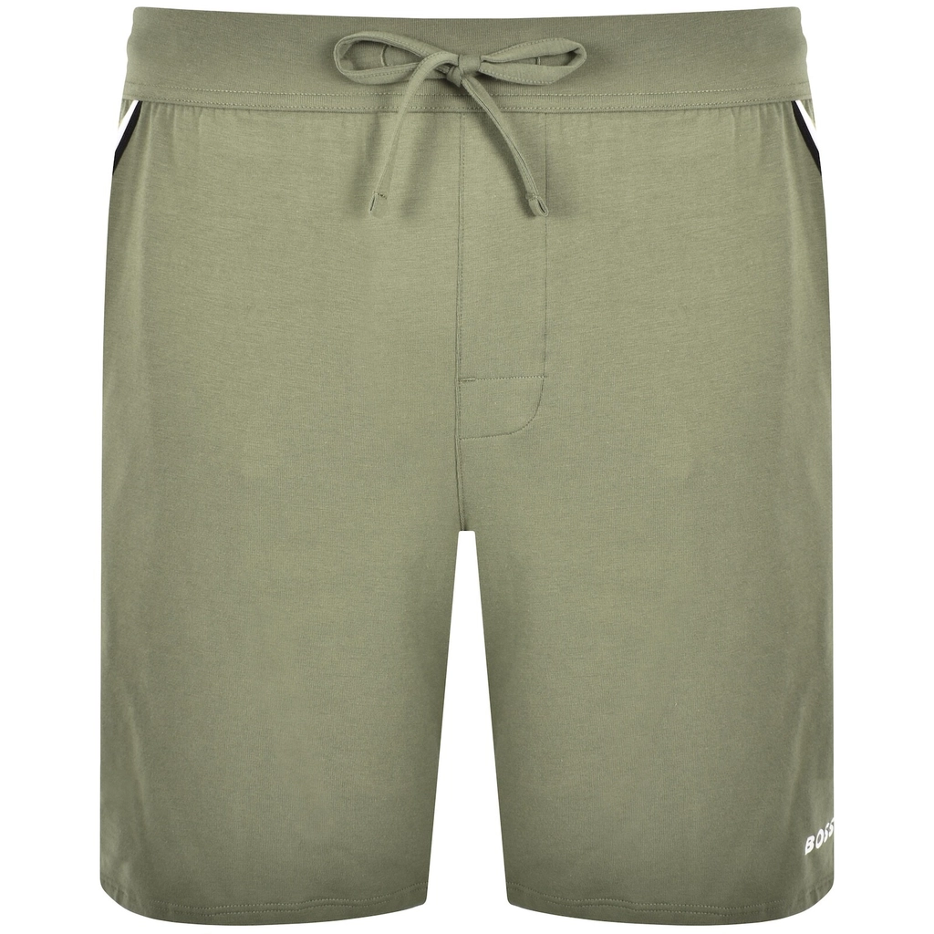 Hugo Boss BOSS Unique Jersey Shorts Open Green